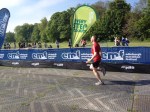 Sprint finish Edinburgh Half Marathon