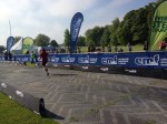 Sprint finish Edinburgh Half Marathon